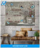 My Mind Butterfly Wall Art Canvas