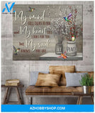 My Mind Hummingbird Wall Art Canvas