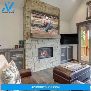 My Missing Piece - Personalized Custom Photo Canvas