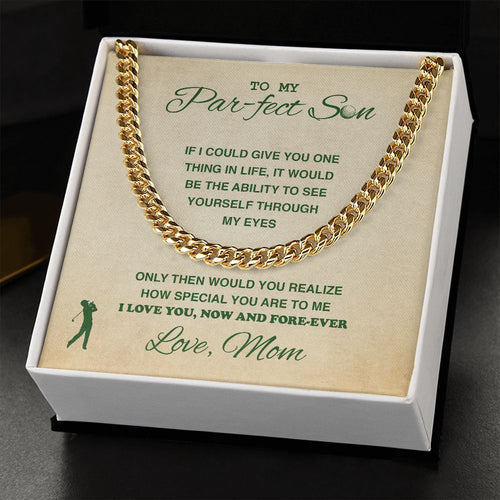 My Par-fect Son - Cuban Link Necklace, Cuban Link Chain