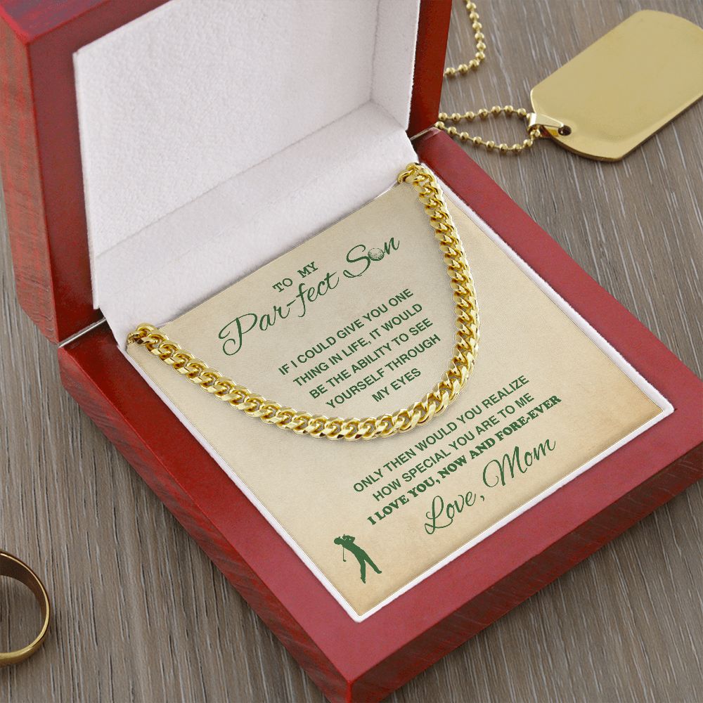 My Par-fect Son - Cuban Link Necklace, Cuban Link Chain