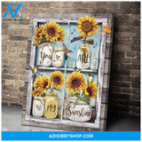 My Sunshine Hummingbird Wall Art Canvas