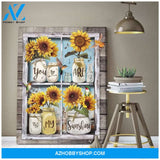 My Sunshine Hummingbird Wall Art Canvas