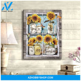 My Sunshine Hummingbird Wall Art Canvas