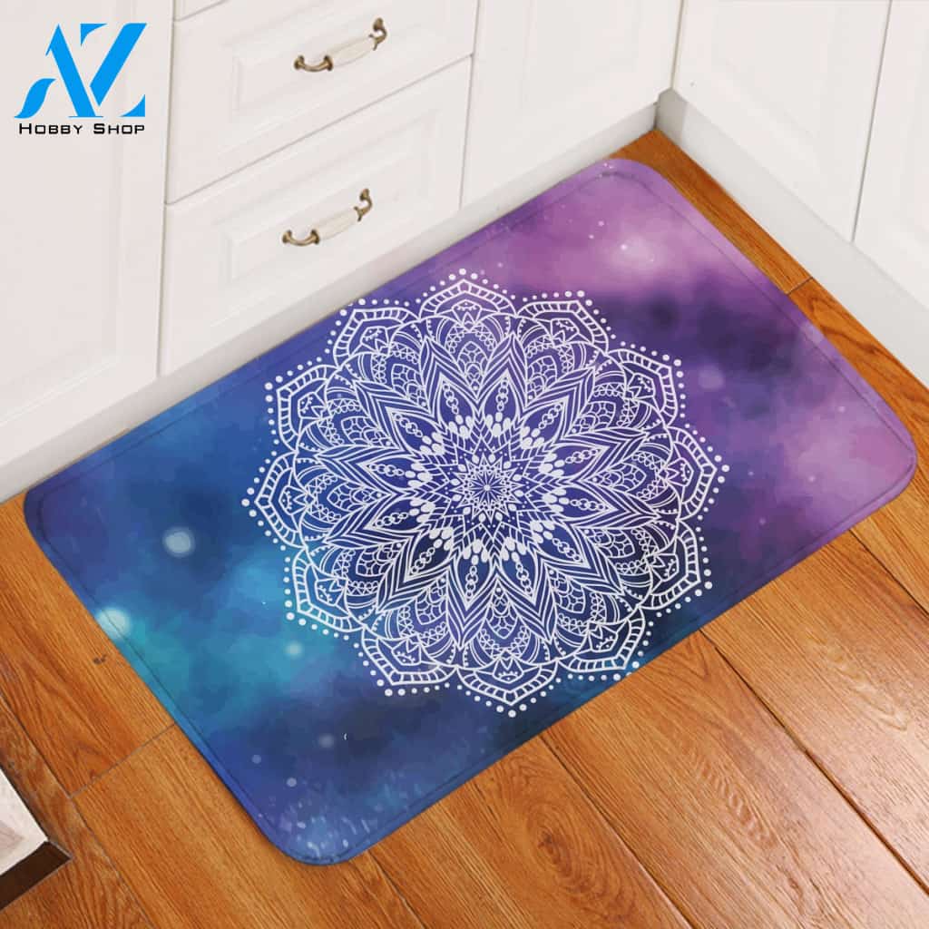 Mystique Mandala Motif Door Mat
