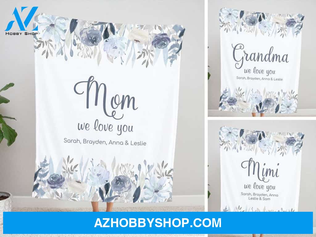 Nana Blanket, Grandma Blanket, Blanket For Mom, Blanket For Grandma