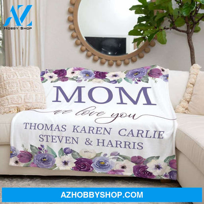 Nana Blanket, Grandma Blanket Mom Blanket Blanket For Adults, Gift For Women, Gift For Grandma