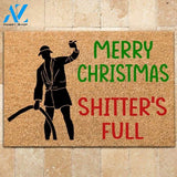 National Lampoon Doormat Merry Christmas Shitters Full | Welcome Mat | House Warming Gift