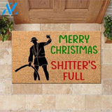 National Lampoon Doormat Merry Christmas Shitters Full | Welcome Mat | House Warming Gift