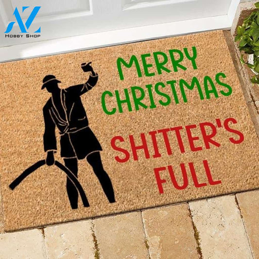 National Lampoon Doormat Merry Christmas Shitters Full | Welcome Mat | House Warming Gift