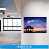 Nativity of Jesus Canvas Wrap