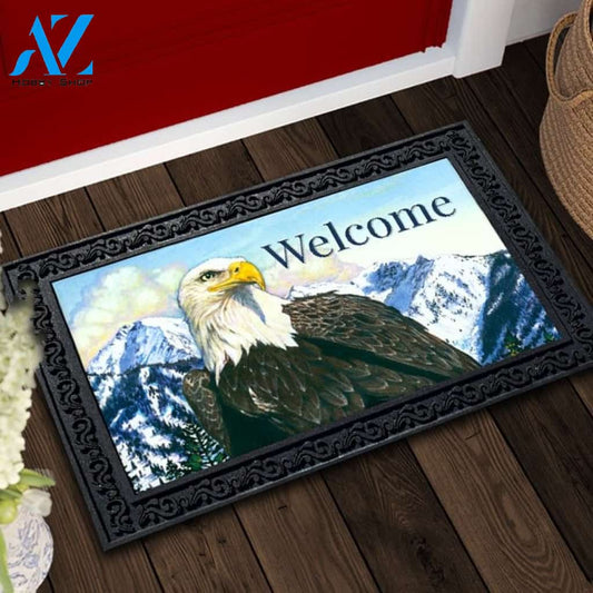 Nature Calling Bald Eagle Doormat - 18" x 30"