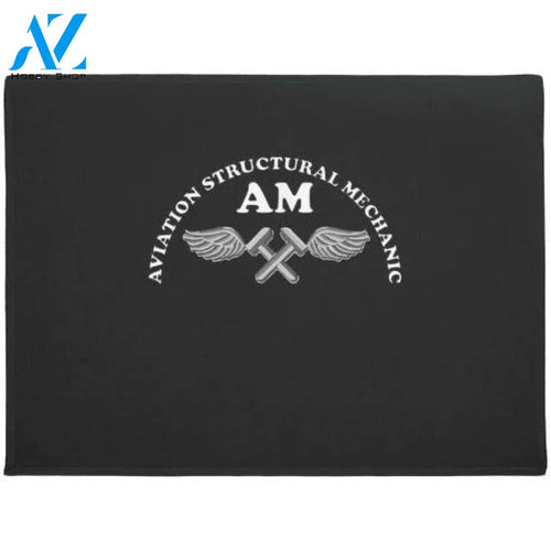 Navy Aviation Structural Mechanic Rating Badge Doormat Welcome Mat House Warming Gift Home Decor Funny Doormat Gift Idea