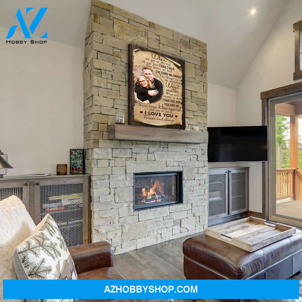 Never Forget - Personalized Custom Photo Canvas