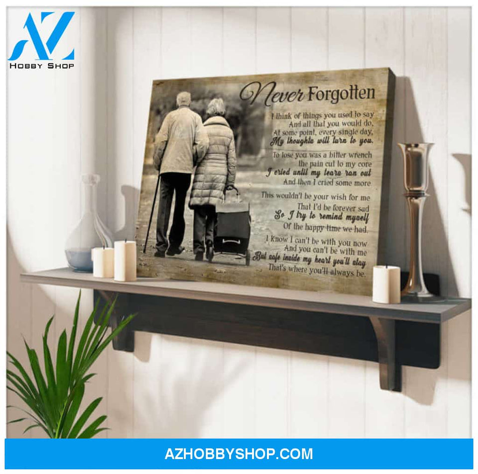 Ohcanvas Never Forgotten Family Wall Art Decor