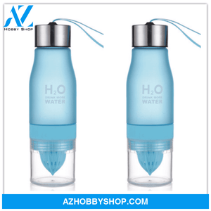 New Colorful Frosted Plastic Lemon Cup Blue2Pcs