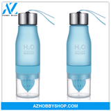 New Colorful Frosted Plastic Lemon Cup Blue2Pcs