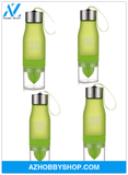 New Colorful Frosted Plastic Lemon Cup Green4Pcs