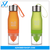 New Colorful Frosted Plastic Lemon Cup Orangegreen