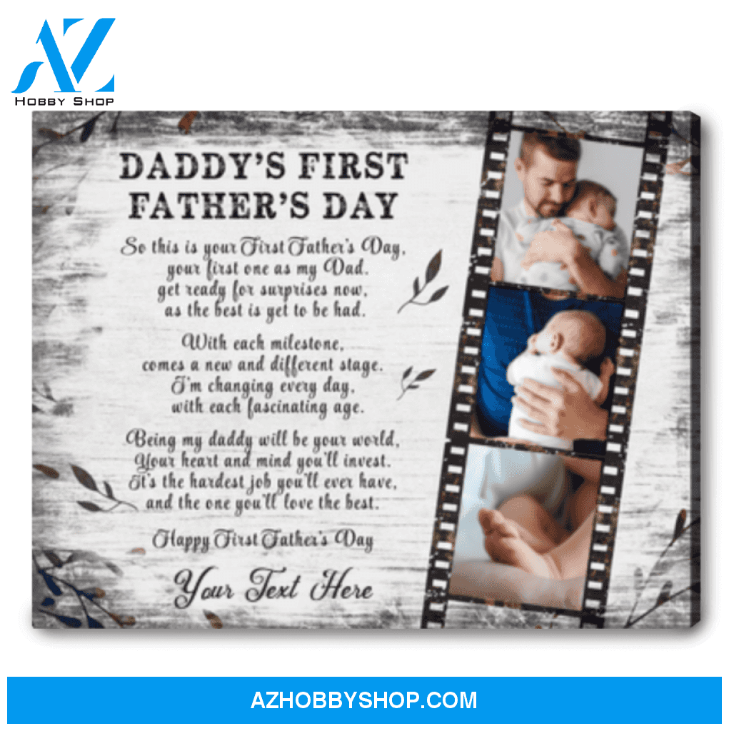 New Dad Gift Ideas 1st Father's Day Gift From Baby