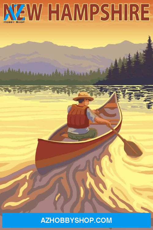 New Hampshire - Canoe Scene