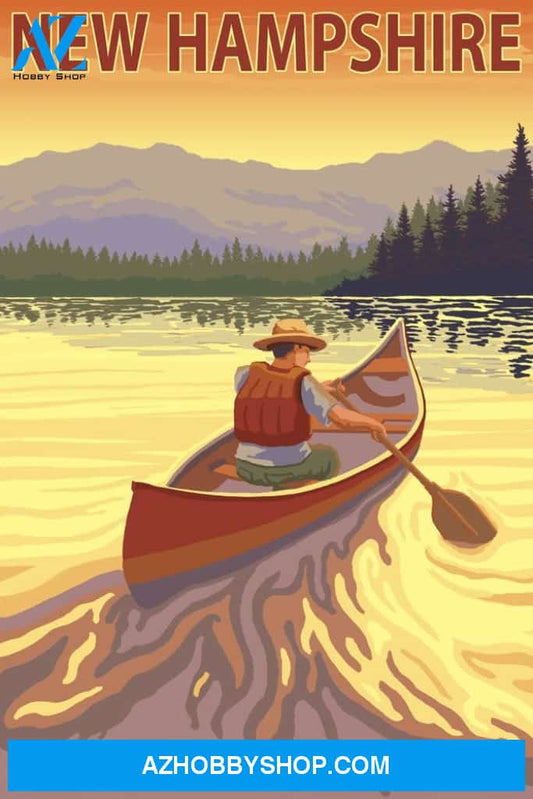New Hampshire - Canoe Scene