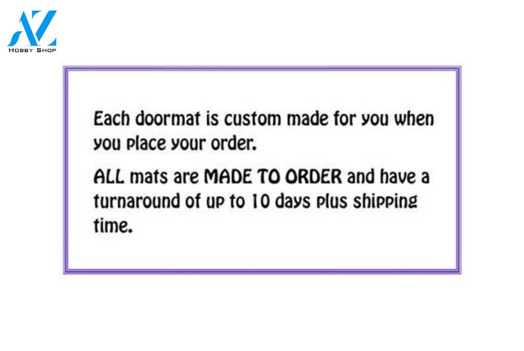 New! Hello Panda Cute Custom Hand Painted Welcome Door Mat By Killer Doormats