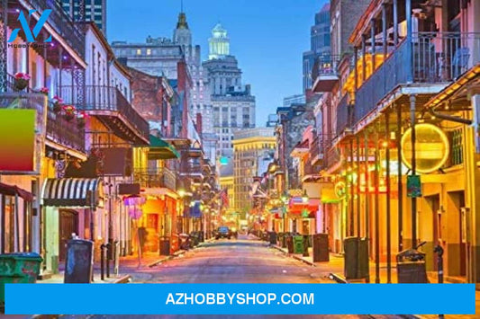 New Orleans Louisiana - Bourbon Street At Night