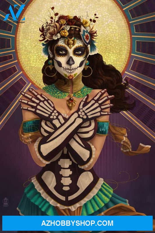 New Orleans Louisiana Day Of The Dead Crossbones 