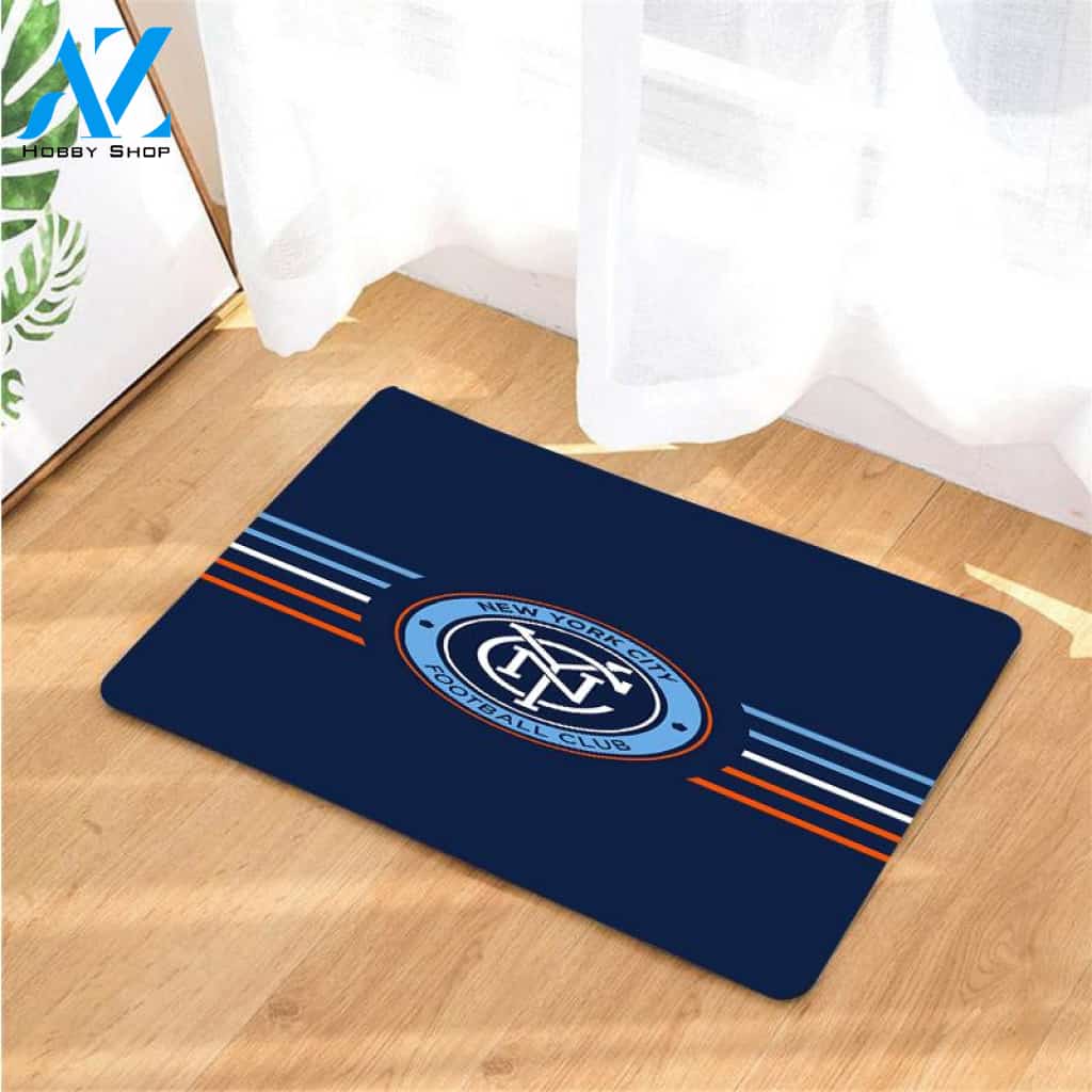 new york city fc logo doormats