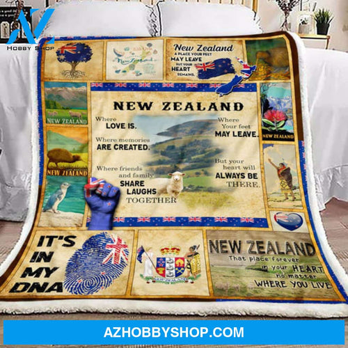 New Zealand Blanket, New Zealand Where Love Is