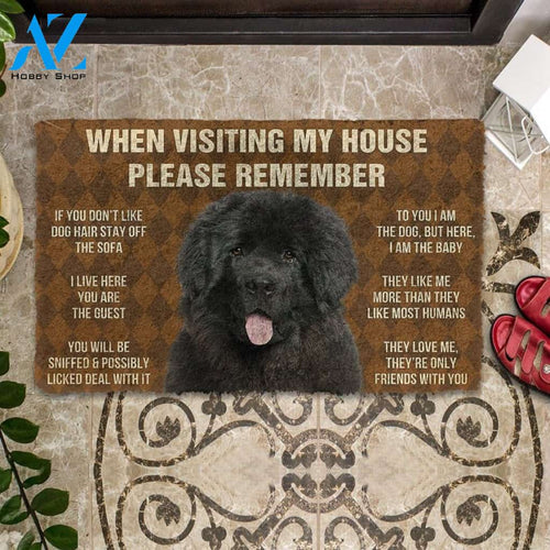 Newfoundland House Rules Doormat