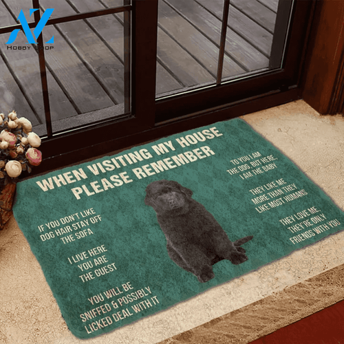Newfoundland Puppy Dogs House Rules