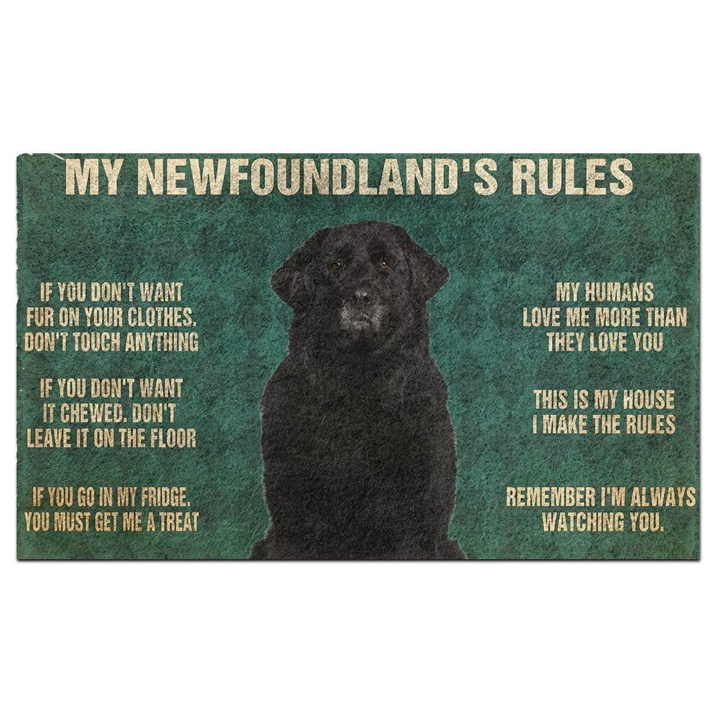 Newfoundland's Rules Doormat