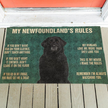 Newfoundland's Rules Doormat