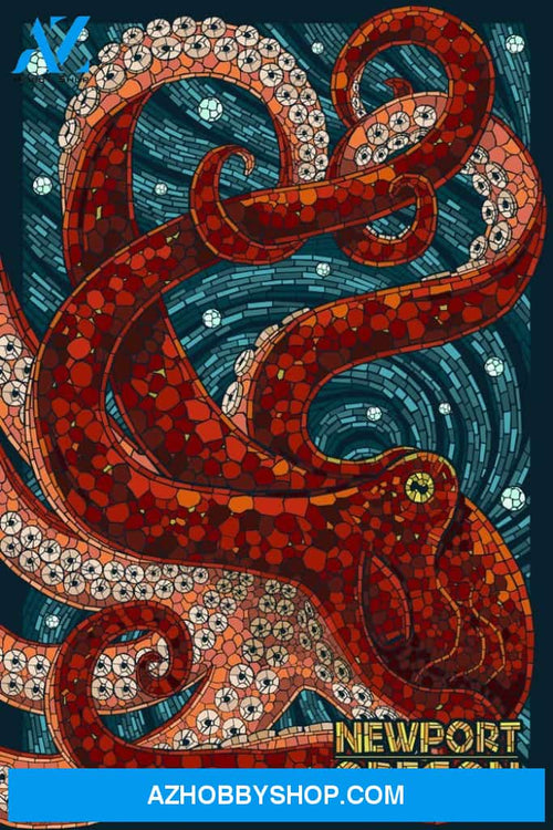 Newport Oregon Octopus Mosaic