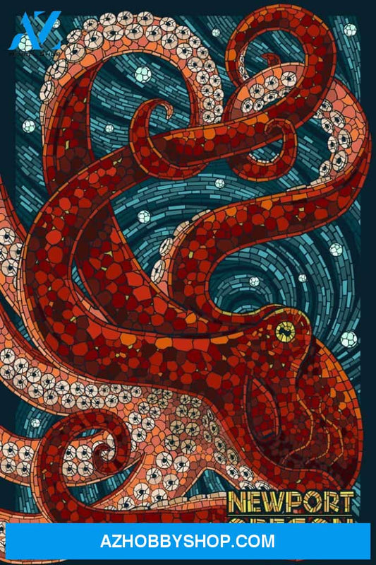 Newport Oregon Octopus Mosaic