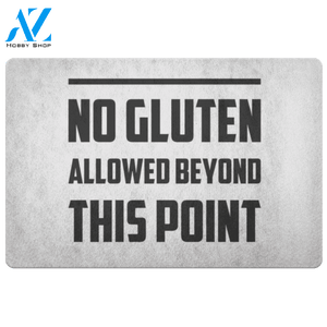 No Gluten Allowed Doormat