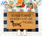 No need to knock - Dachshund Doormat 04 | Welcome Mat | House Warming Gift