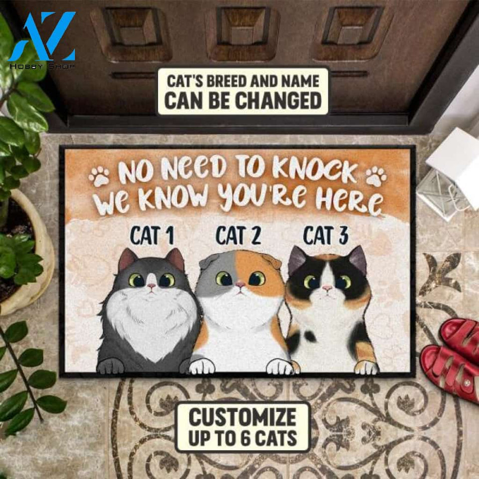 No Need To Knock Doormat | Welcome Mat | House Warming Gift