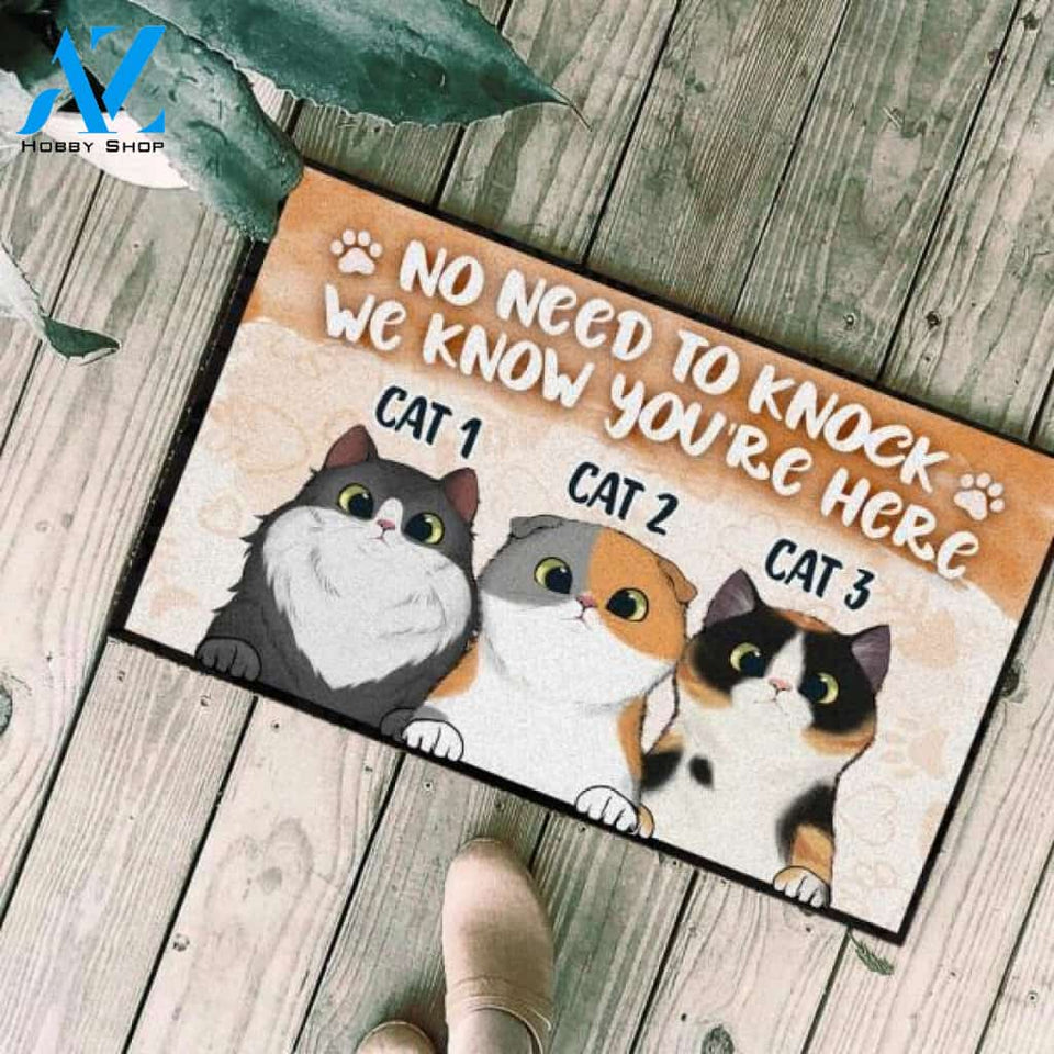 No Need To Knock Doormat | Welcome Mat | House Warming Gift