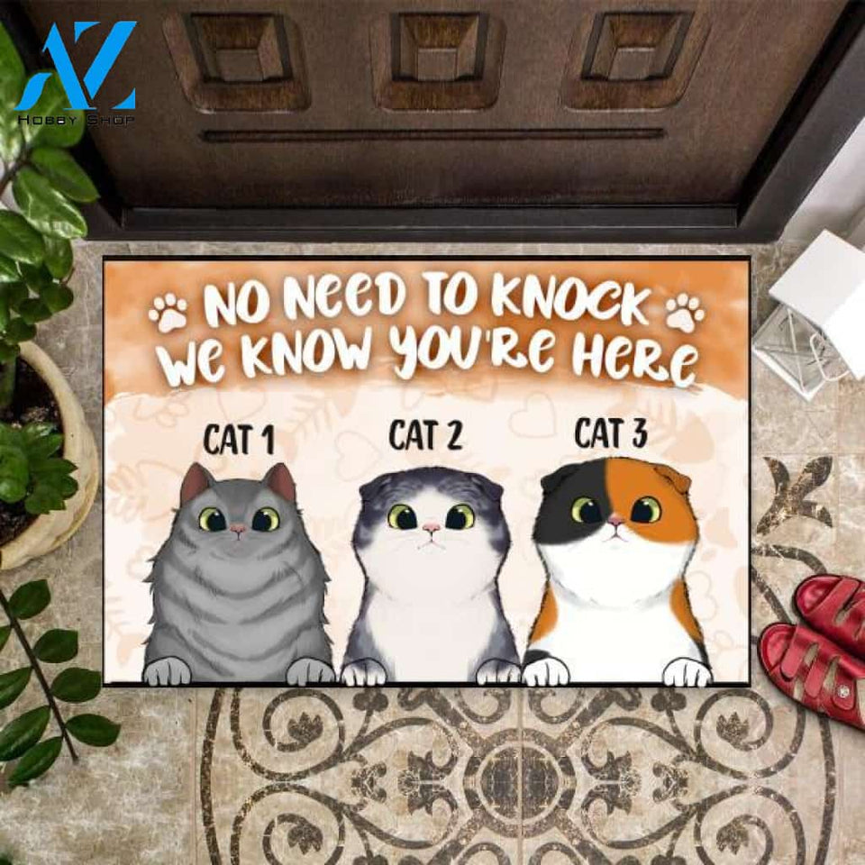 No Need To Knock Doormat | Welcome Mat | House Warming Gift