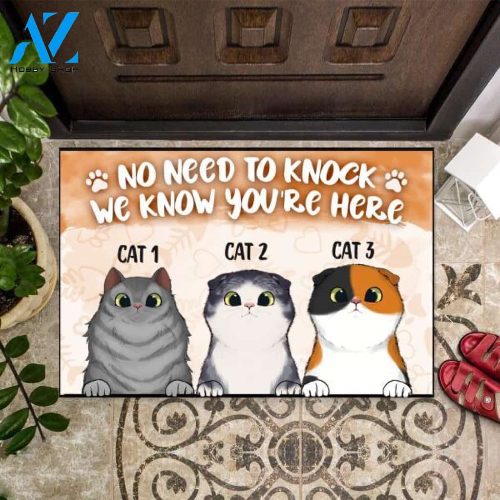 No Need To Knock Doormat | Welcome Mat | House Warming Gift