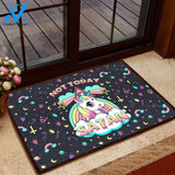 Not Today Satan All Over Printing Doormat | Welcome Mat | House Warming Gift