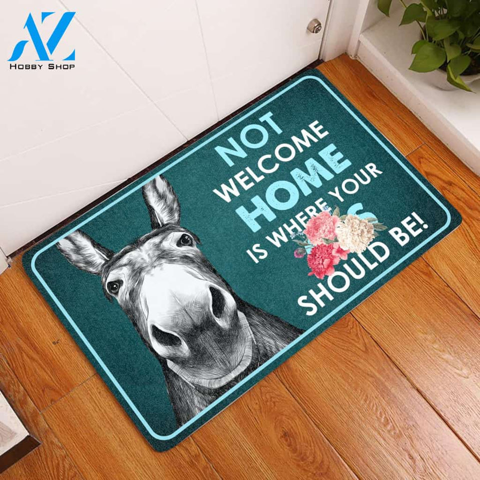 Not Welcome Home All Over Printing Doormat | Welcome Mat | House Warming Gift