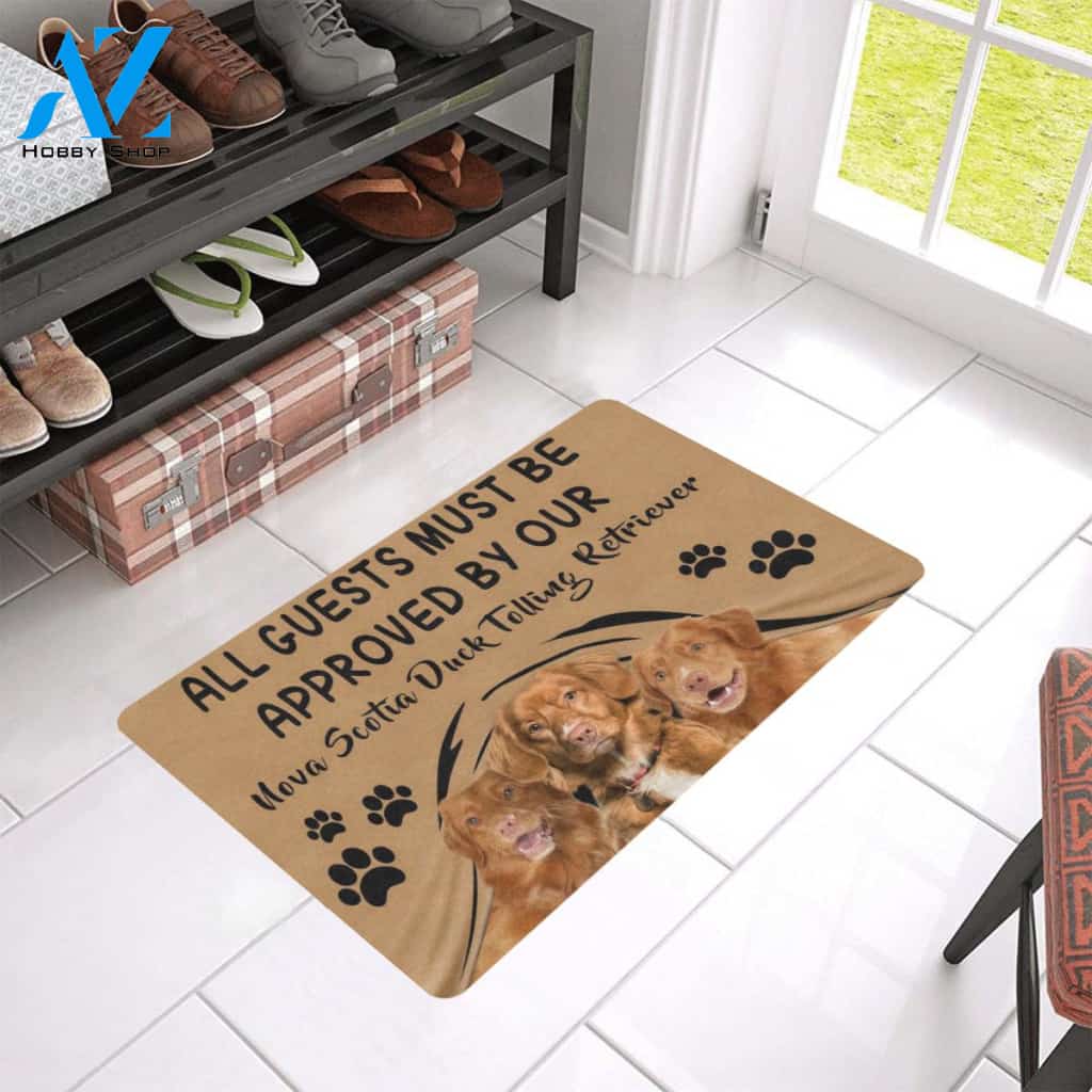 Nova Scotia Duck Tolling Retriever Approved Doormat Home Decor – Doormat