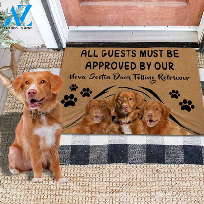 Nova Scotia Duck Tolling Retriever Approved Doormat Home Decor – Doormat