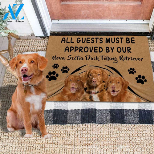 Nova Scotia Duck Tolling Retriever Approved Doormat Home Decor – Doormat