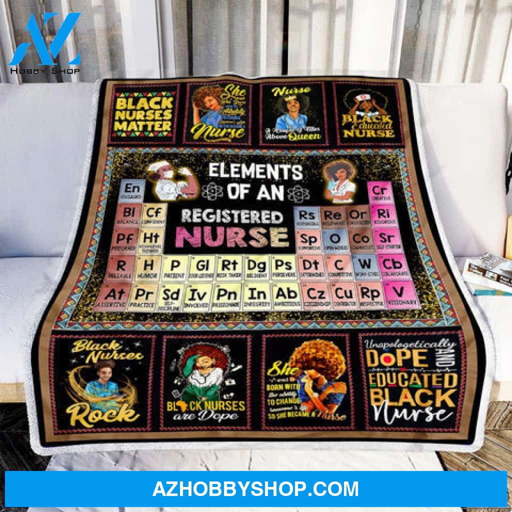 Nurse Blanket, Elements Of A Black Nurse