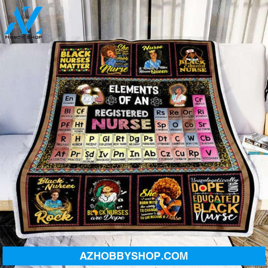 Nurse Blanket, Elements Of A Black Nurse